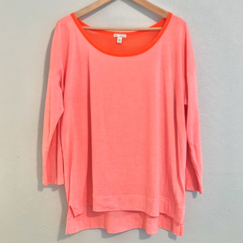 Neon Pink Orange Shirt